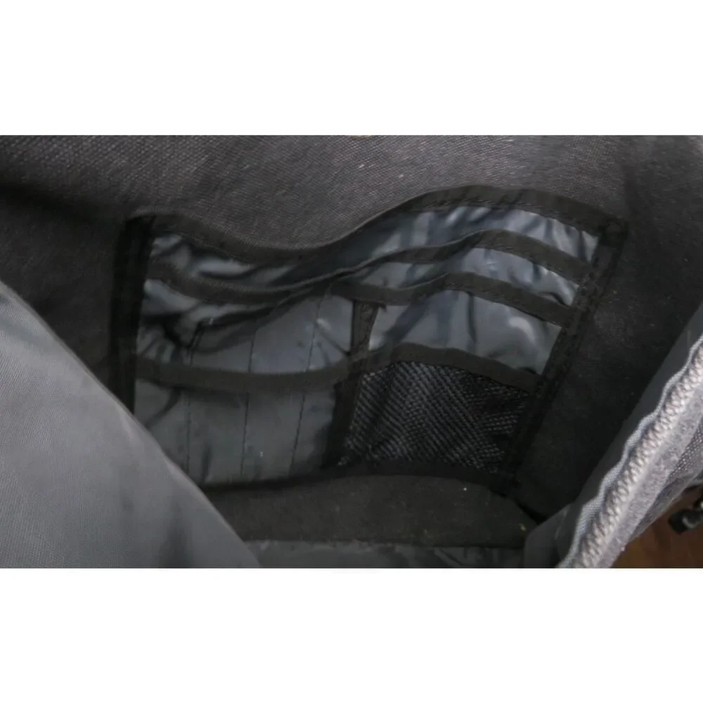 SwissGear Zinc Canvas Gray 14” Laptop Messenger Bag Shoulder Bag Top Handle
